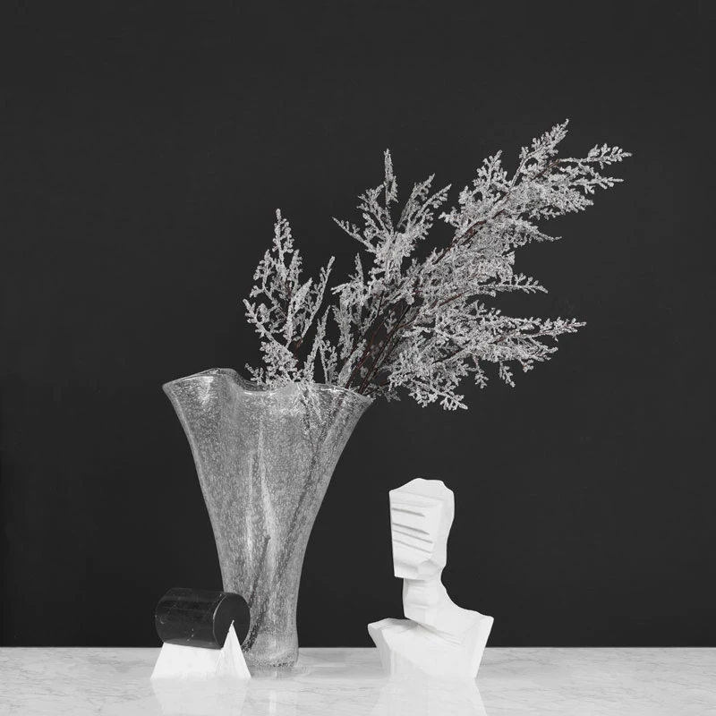 

Vase Home Decor Modern Simple Living Room Decoration Glass Flower Pots